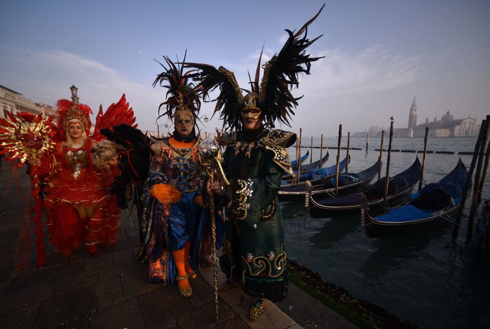 Lễ carnival phù phiếm trứ danh của thành phố Venice